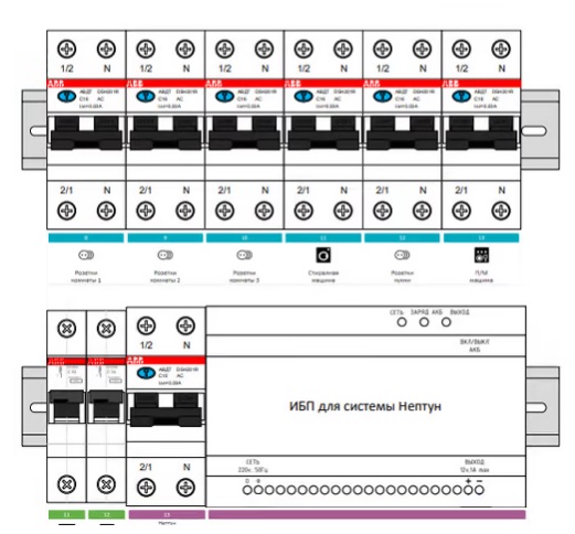 Схемы автоматических выключателей
